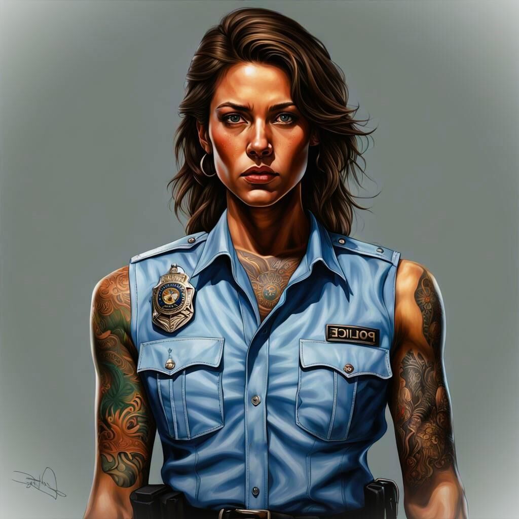 AI Policewomen #17