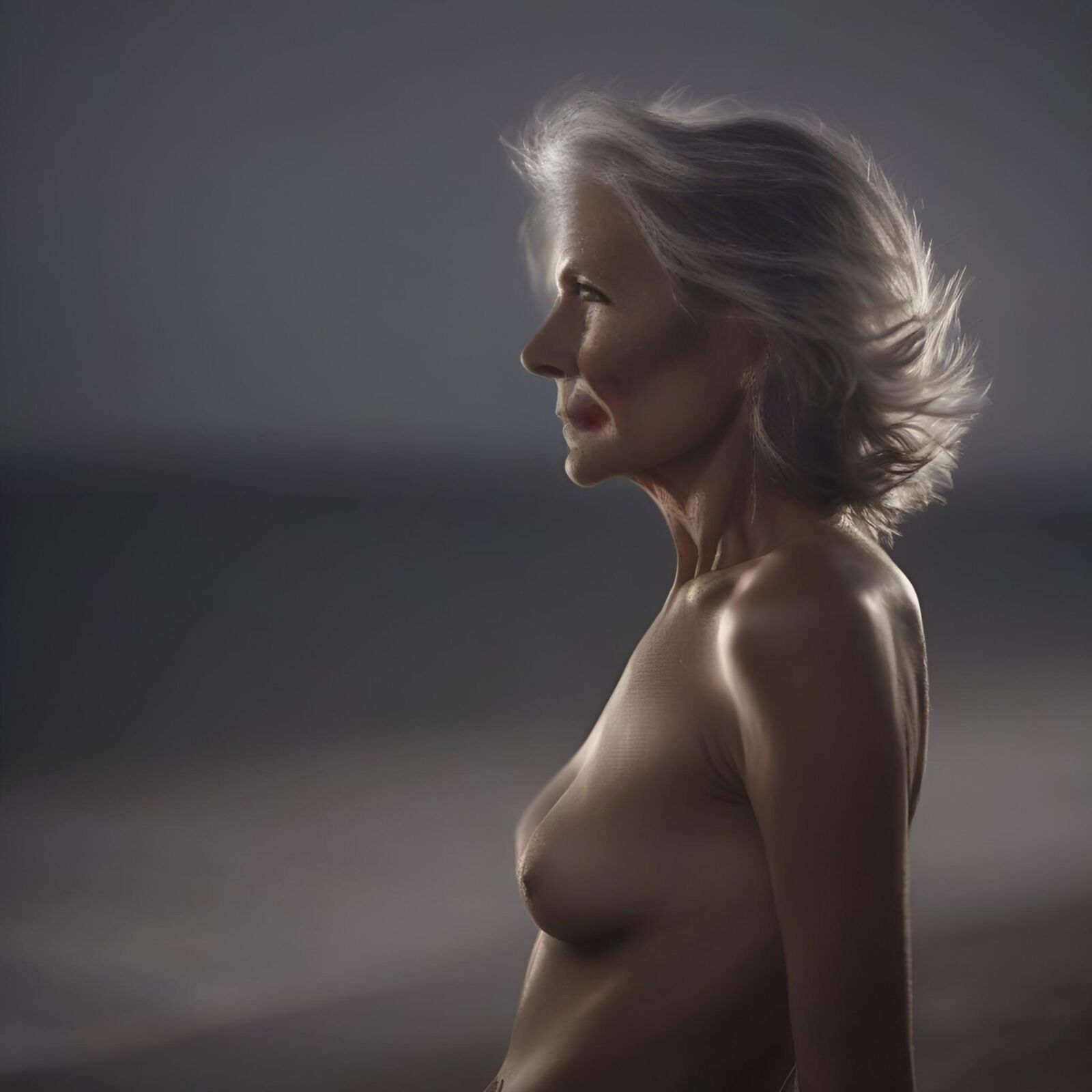 AI GRANNY 38 на берегу моря