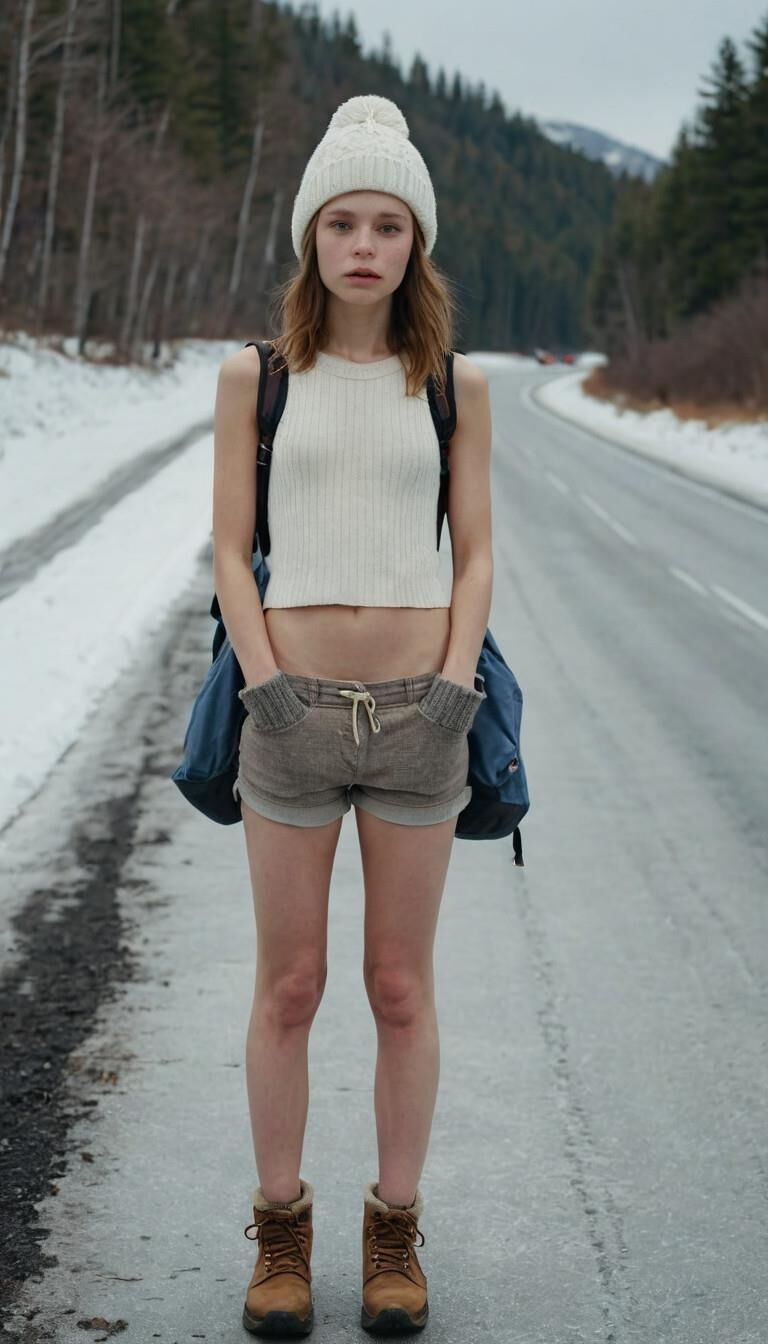  My Chilly Hitchhiking 002