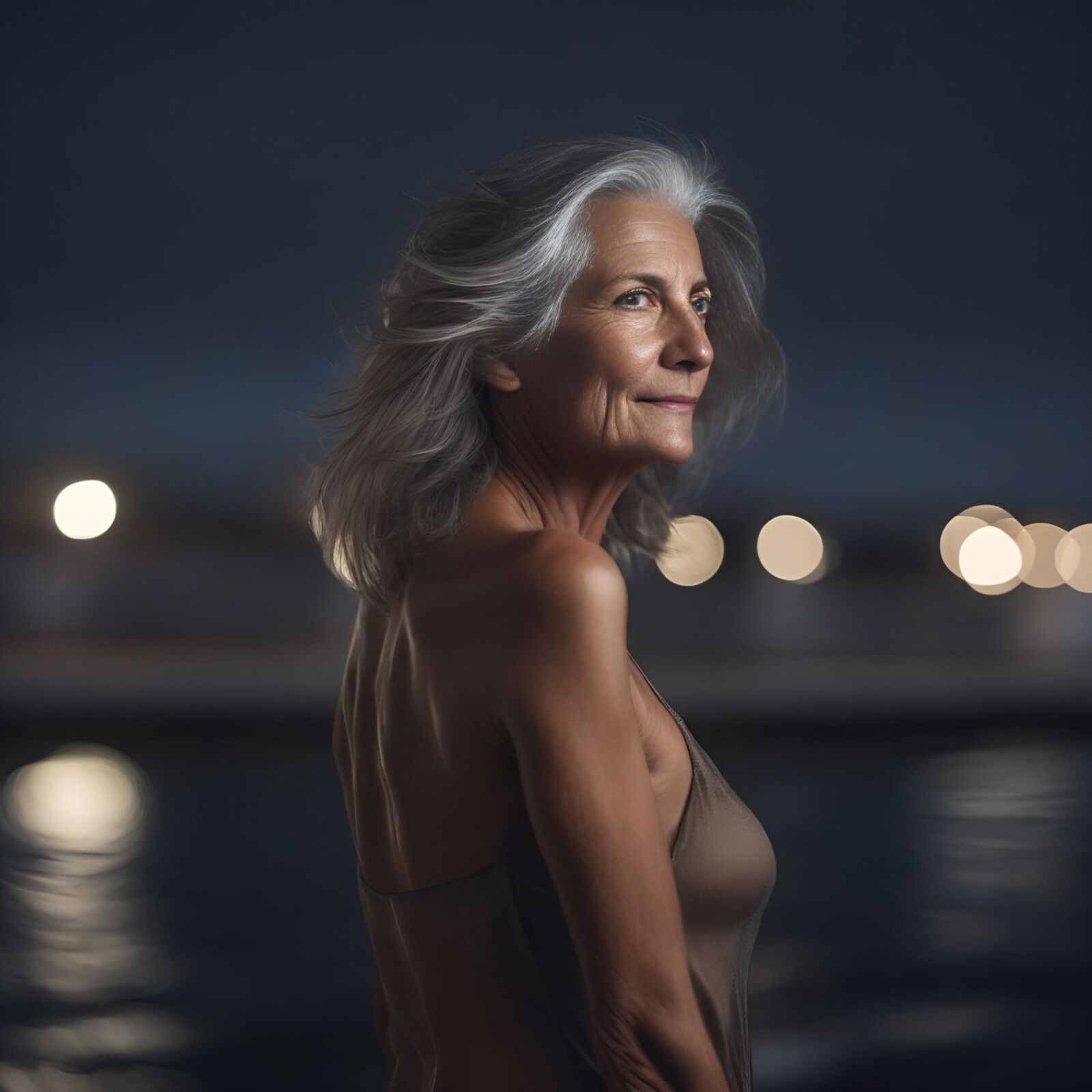 AI GRANNY 38 на берегу моря