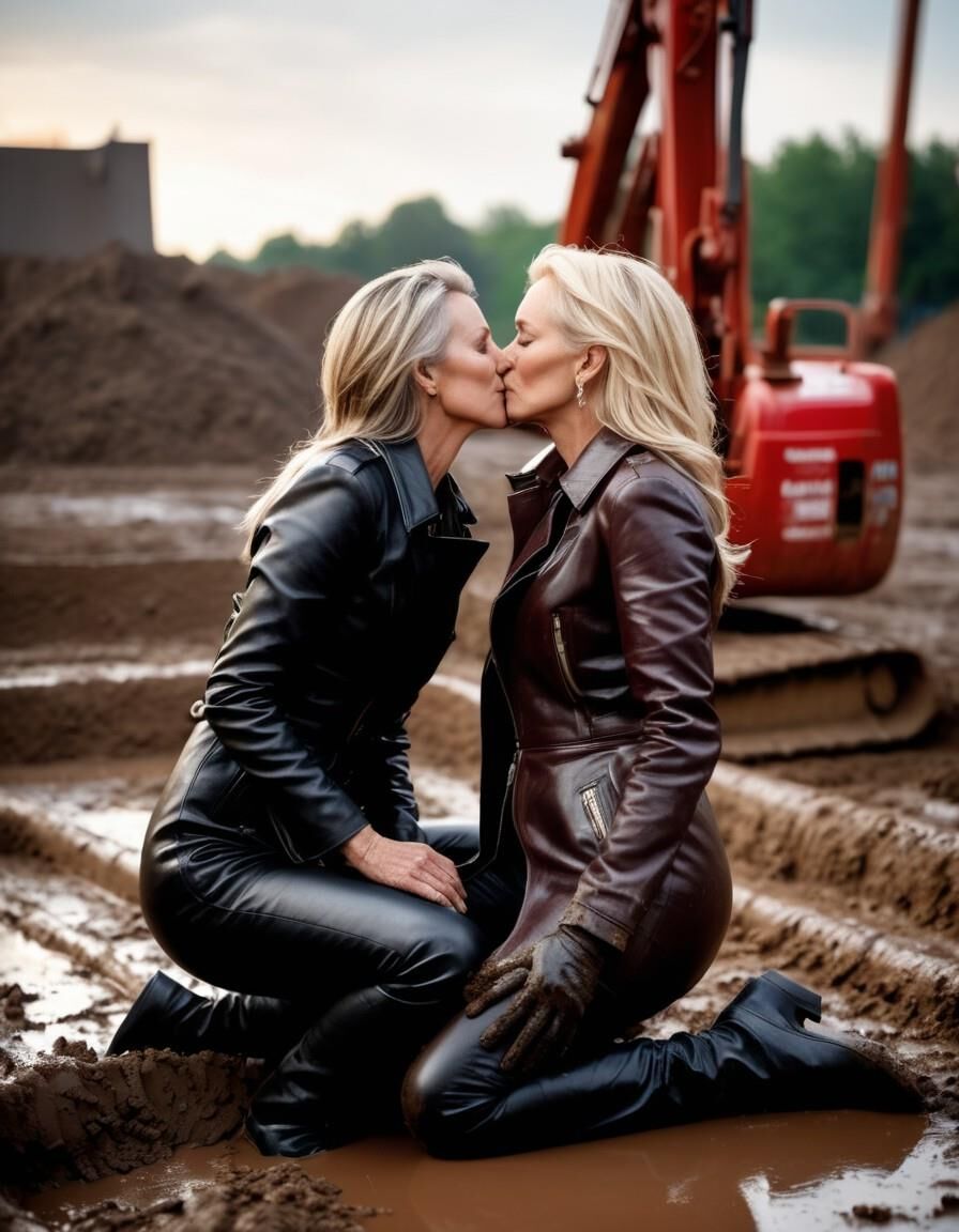 Leather Mud kissers