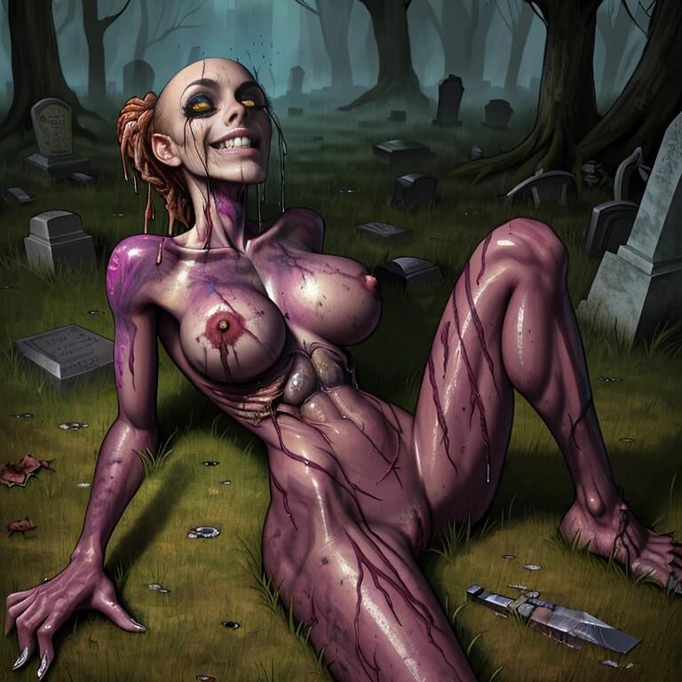 AI Generated - Zombie Bimboes