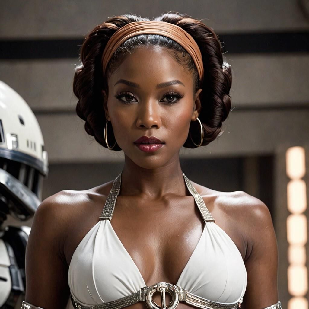 Sexy Black Leia