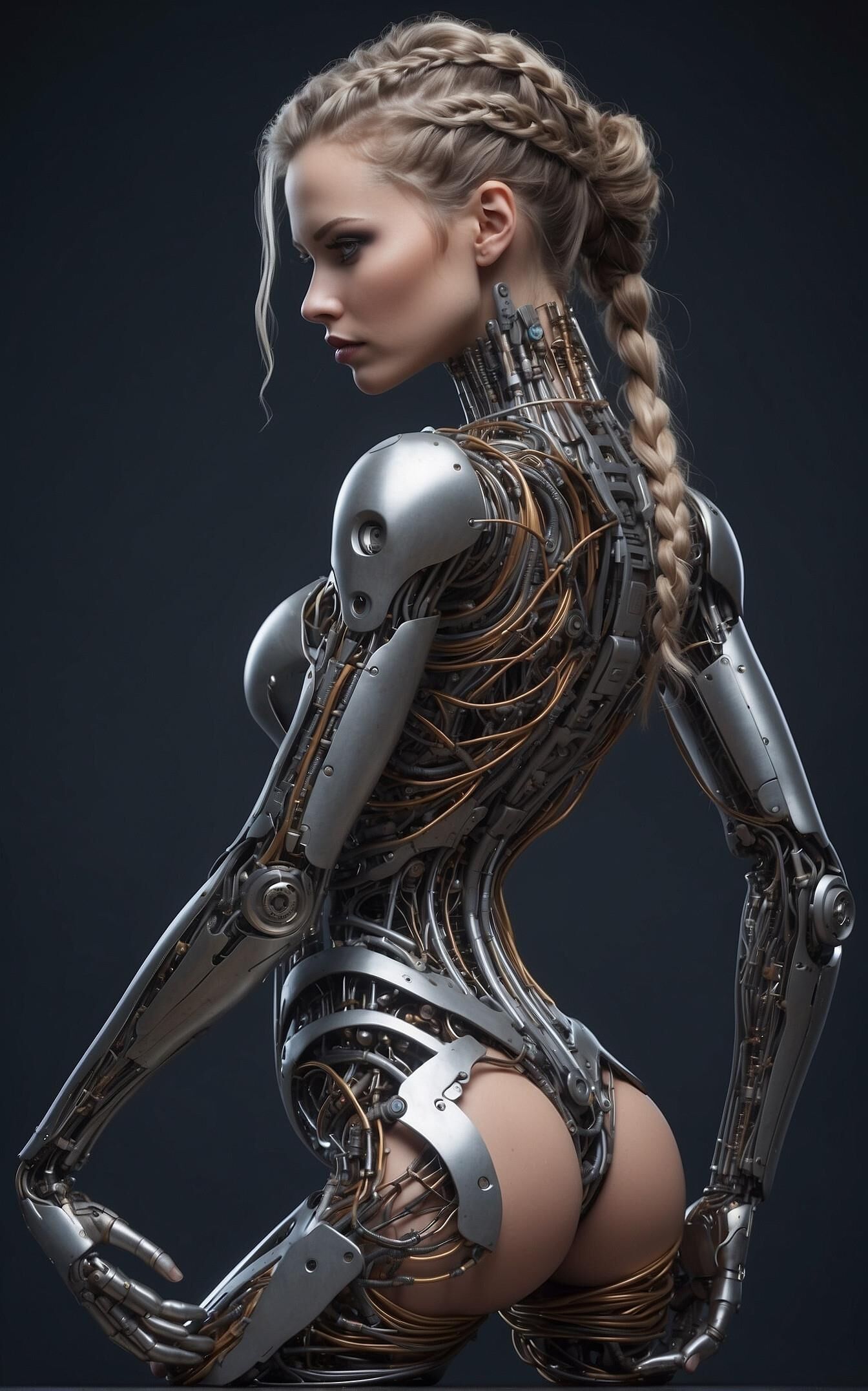 Sexy android woman fantasies