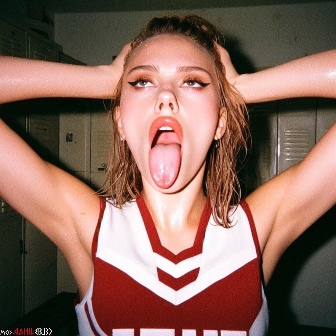 Scarlett Johansson Cheerleader