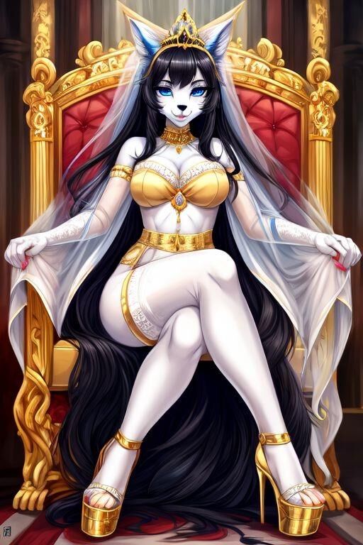 AI Furry Princess/Queen