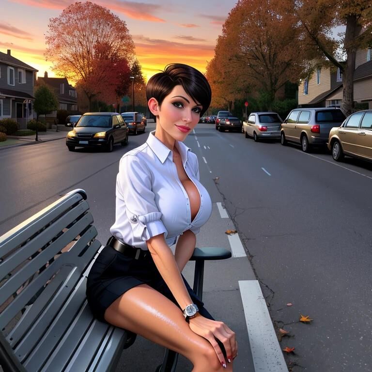 AI Generated - Hot Milfs in your Neighborhood