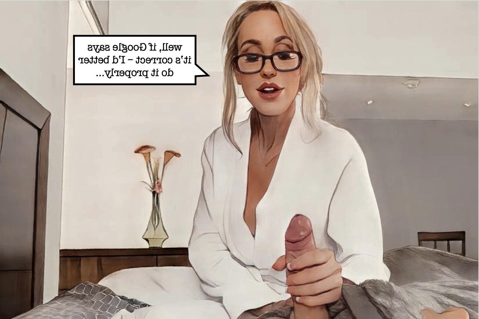 Brandi Love - sick son (tribute comic)