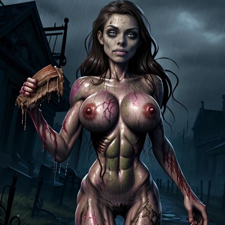 AI Generated - Zombie Bimboes