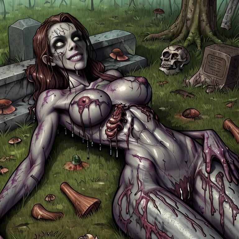 AI Generated - Zombie Bimboes