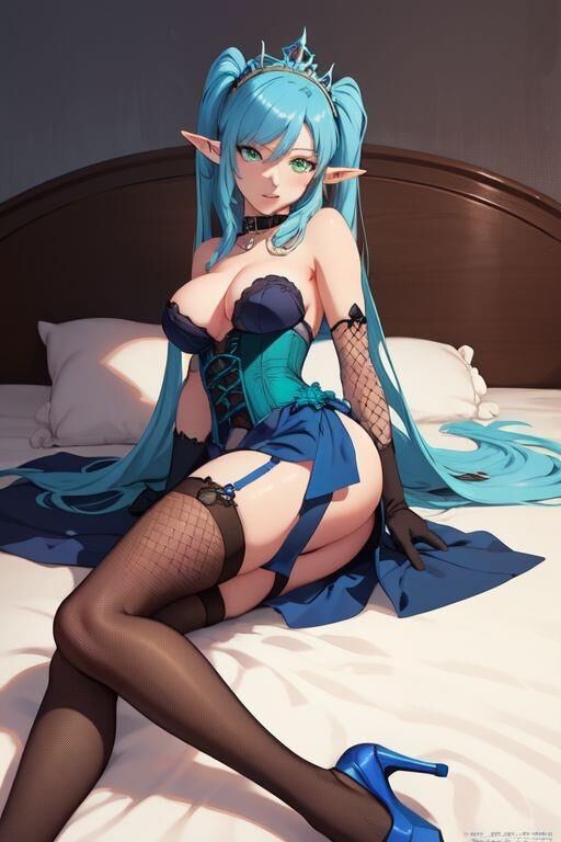 AI - Blue Hair Female Elf