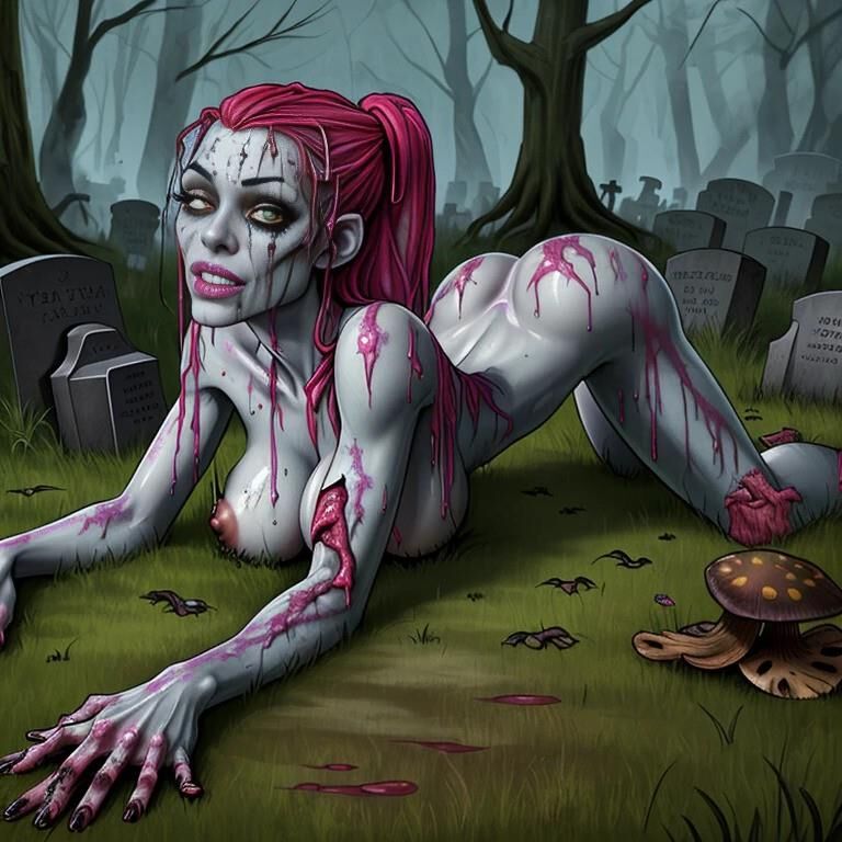 AI Generated - Zombie Bimboes