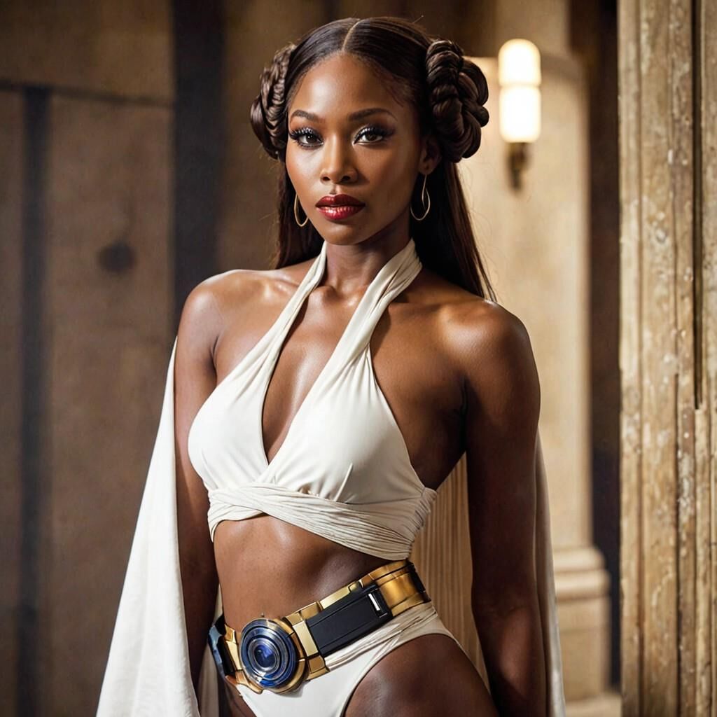 Sexy Black Leia