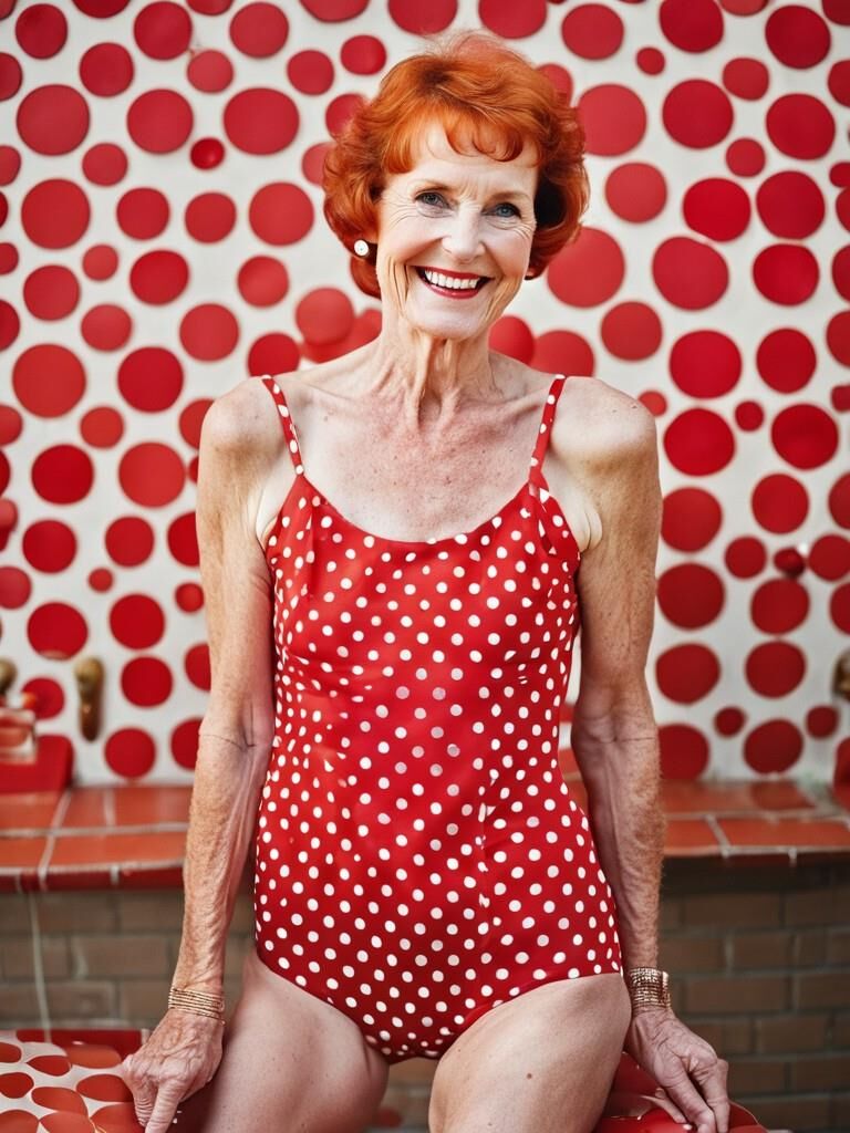 KI-Oma – Polka Dot