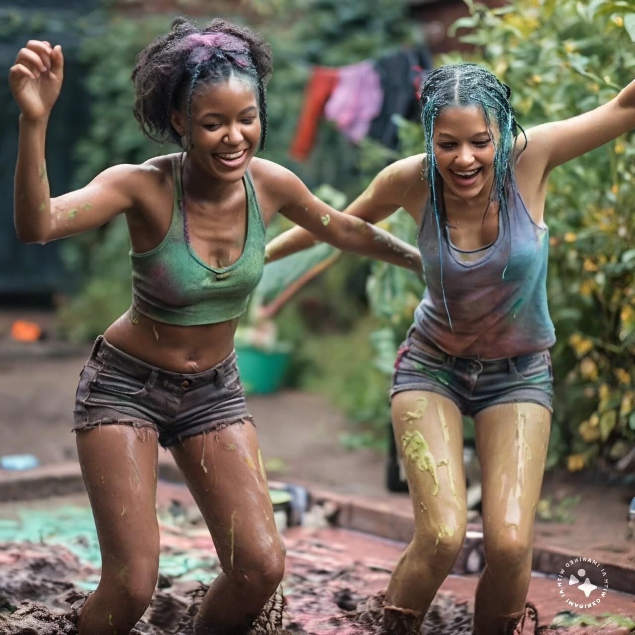 Couple avec du slime 2