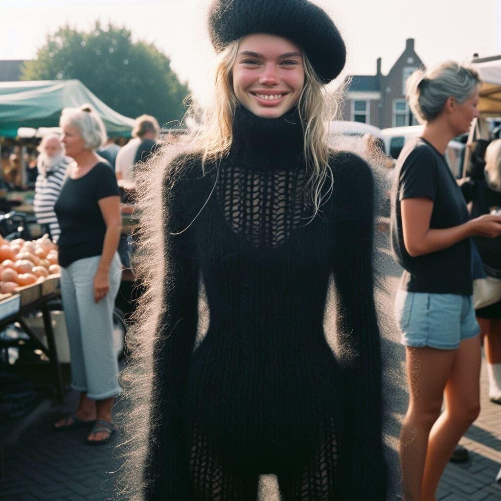 Dia 1 do mercado AI sweatergirls