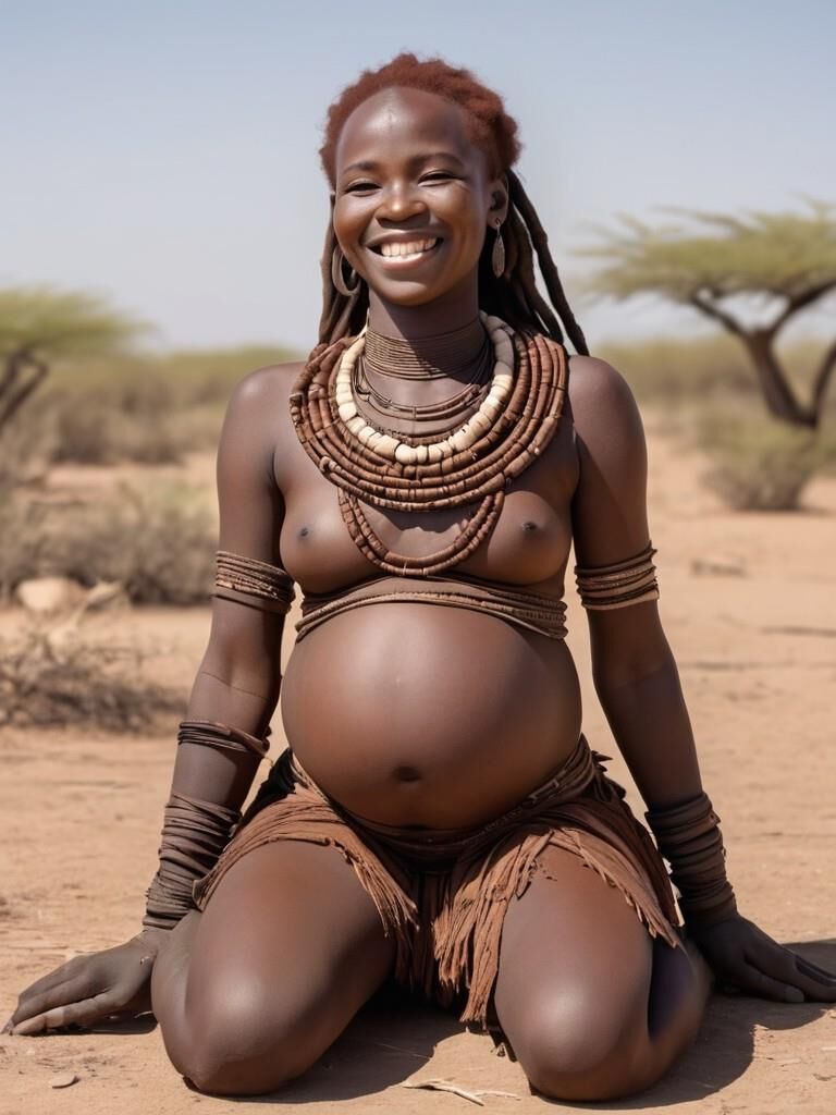 Femme africaine enceinte