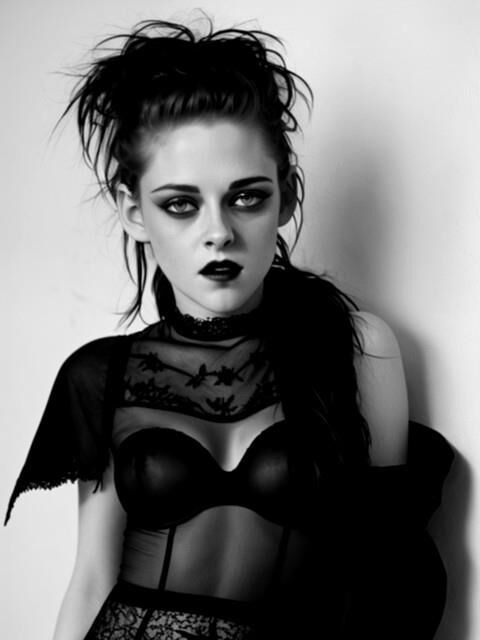 Kristen Stewart: Black and White