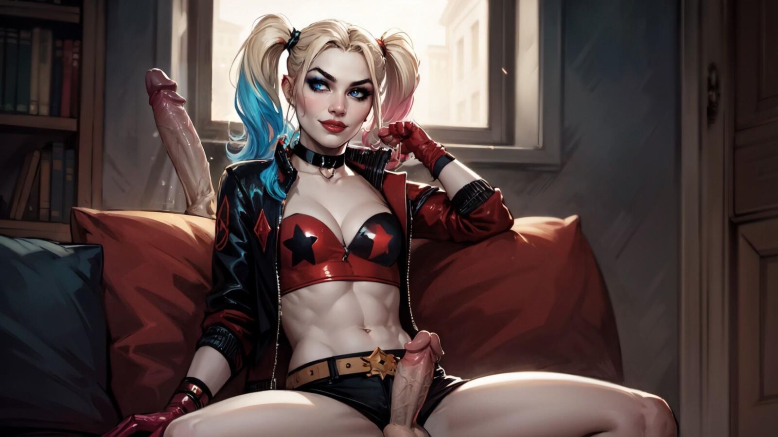 Newhalf Harley Quinn