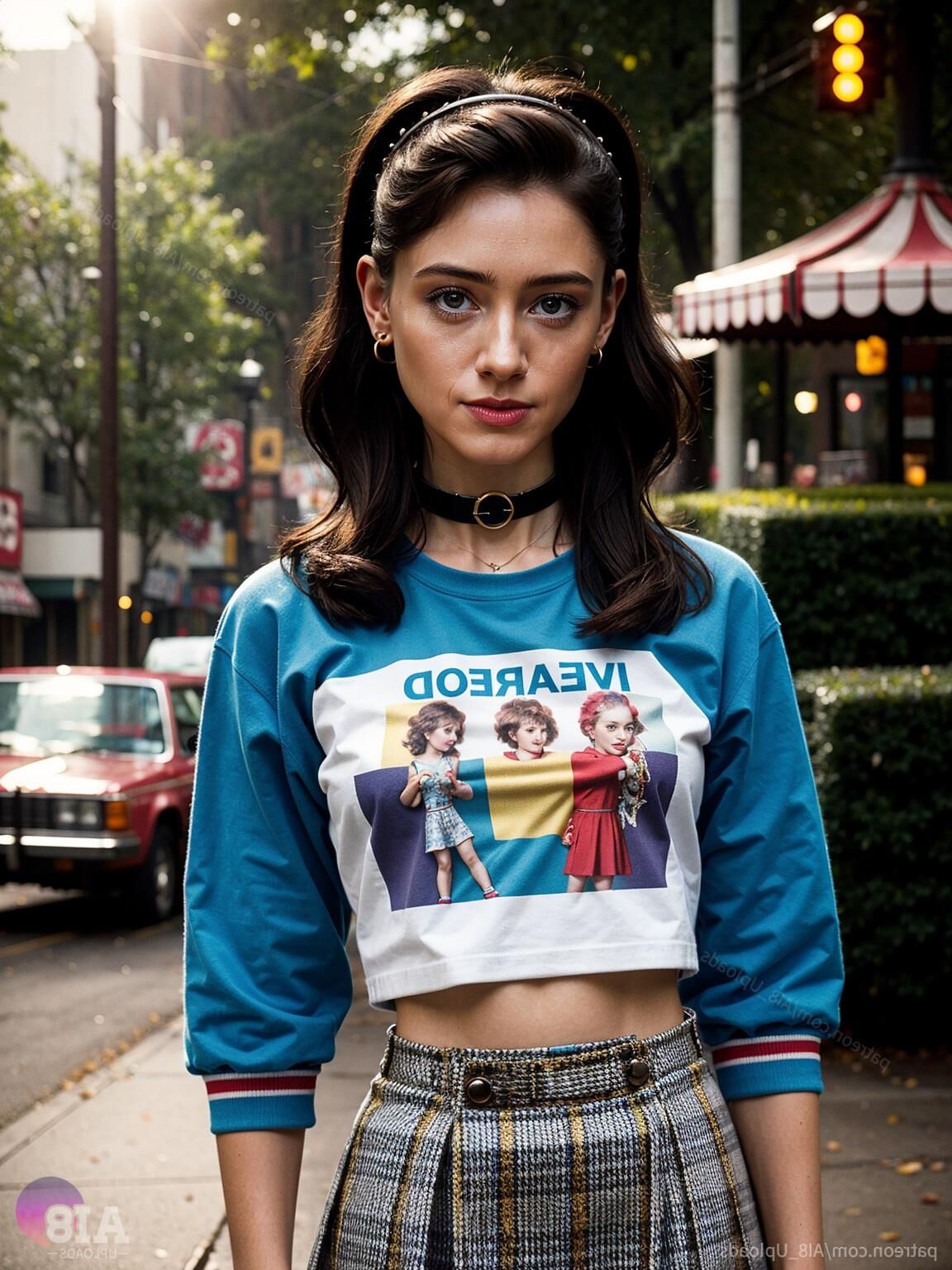 AI Natalia Dyer #80's vibe