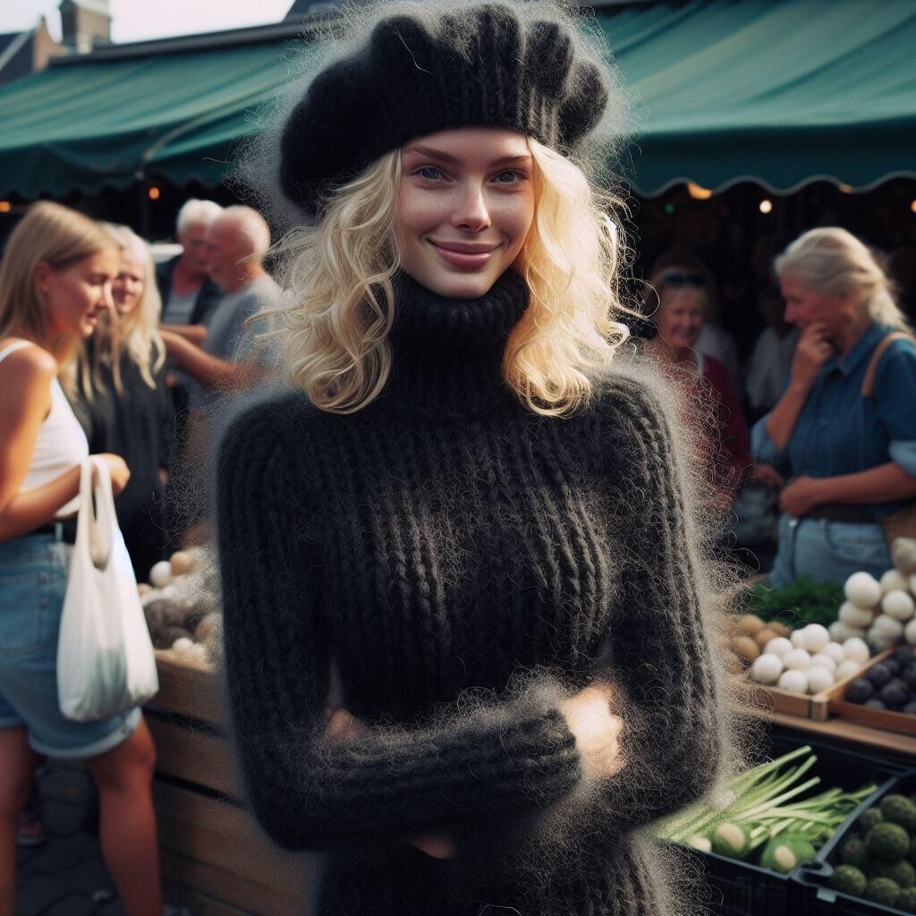 Dia 1 do mercado AI sweatergirls