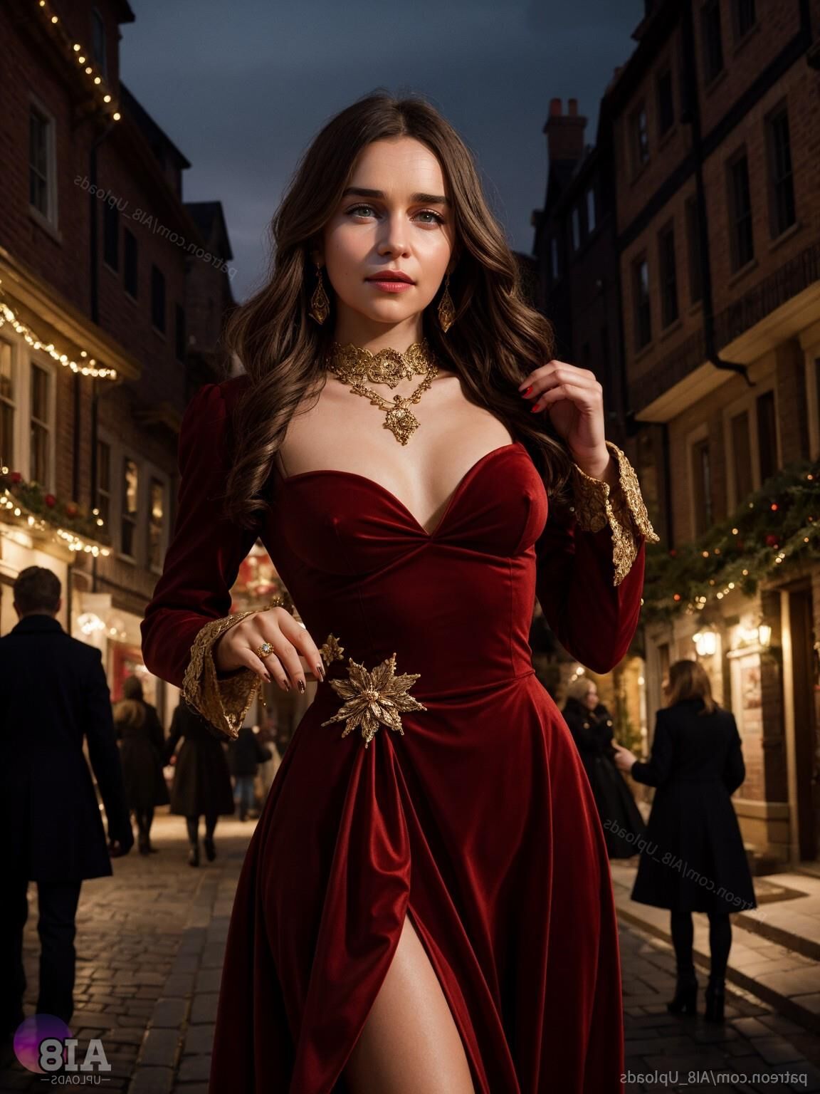 AI Emilia Clarke #Christmas