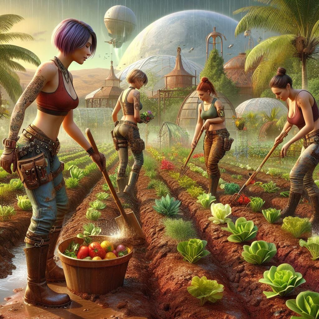 Space gardening