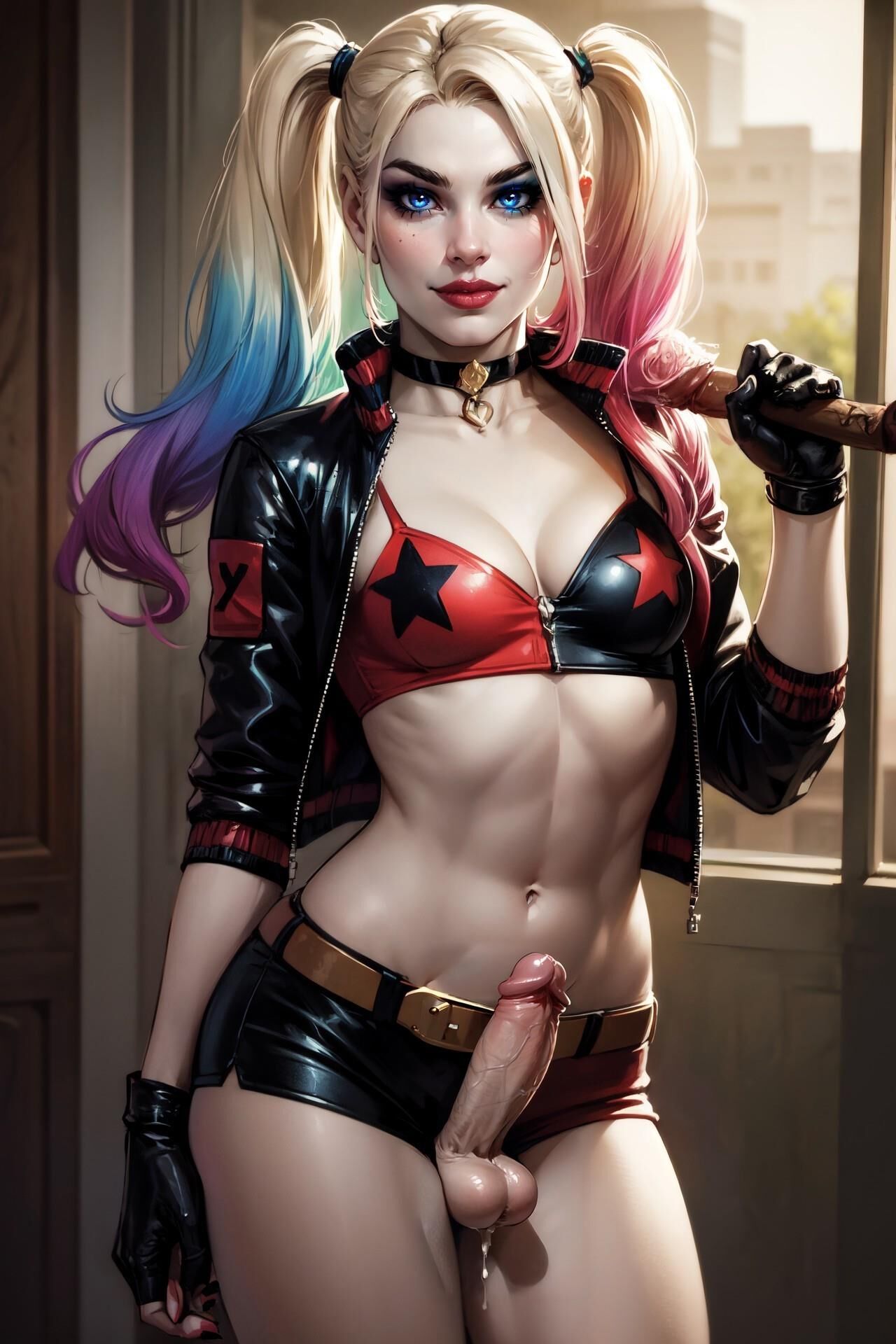 Newhalf Harley Quinn