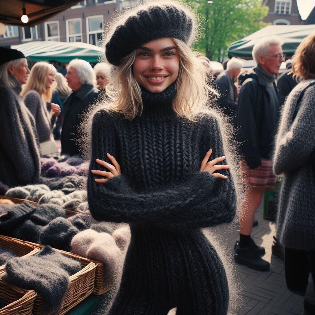 Marché AI Sweatergirls, jour 1