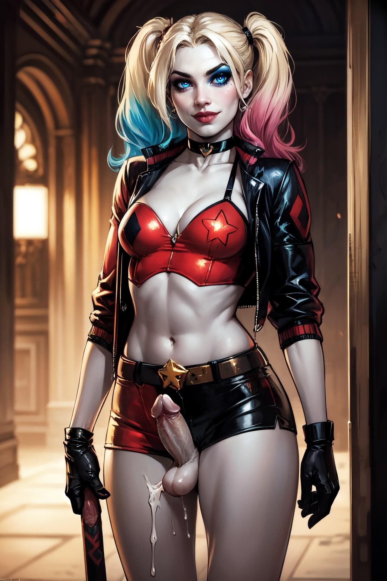 Newhalf Harley Quinn