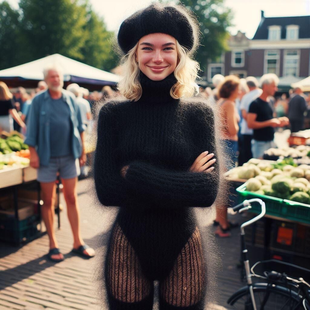 Dia 1 do mercado AI sweatergirls