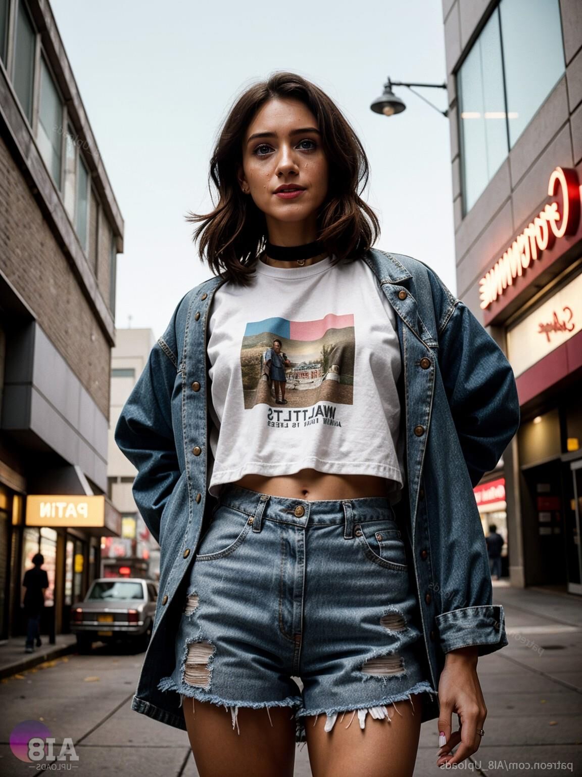 AI Natalia Dyer #80's vibe