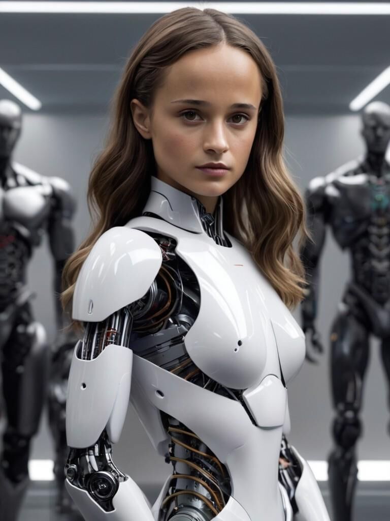 Alicia Vikander - ヒューマノイド ロボット ファンタジー