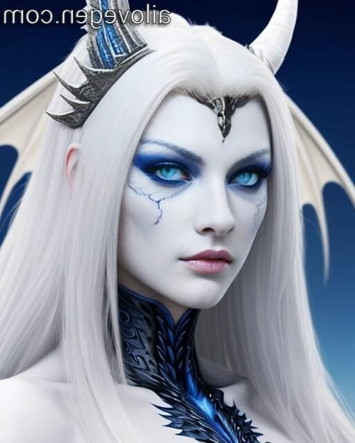 Blue-Eyes White Dragon Girl