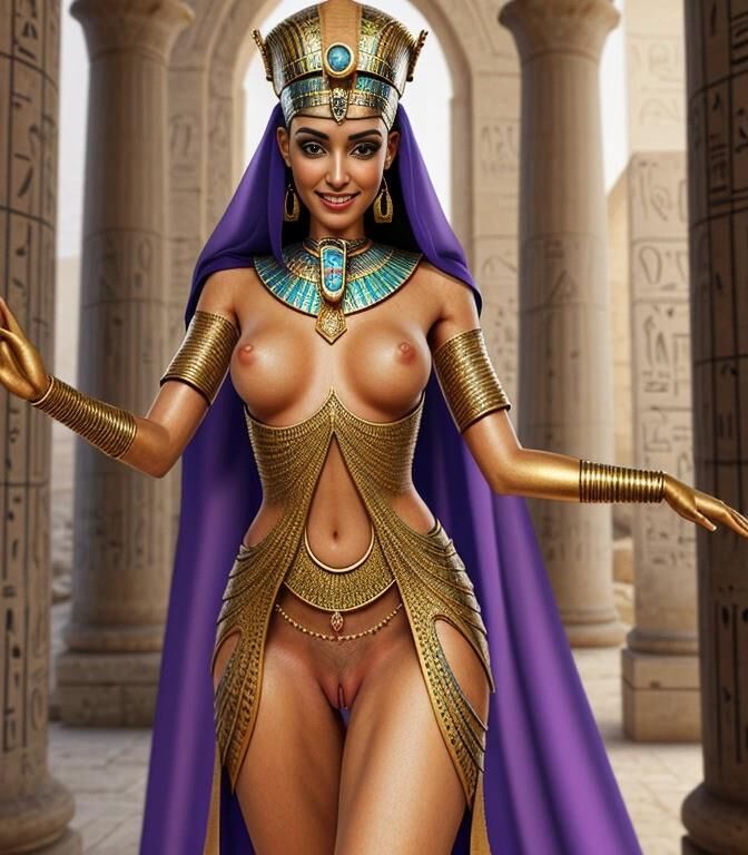 Beautiful egyptian princess