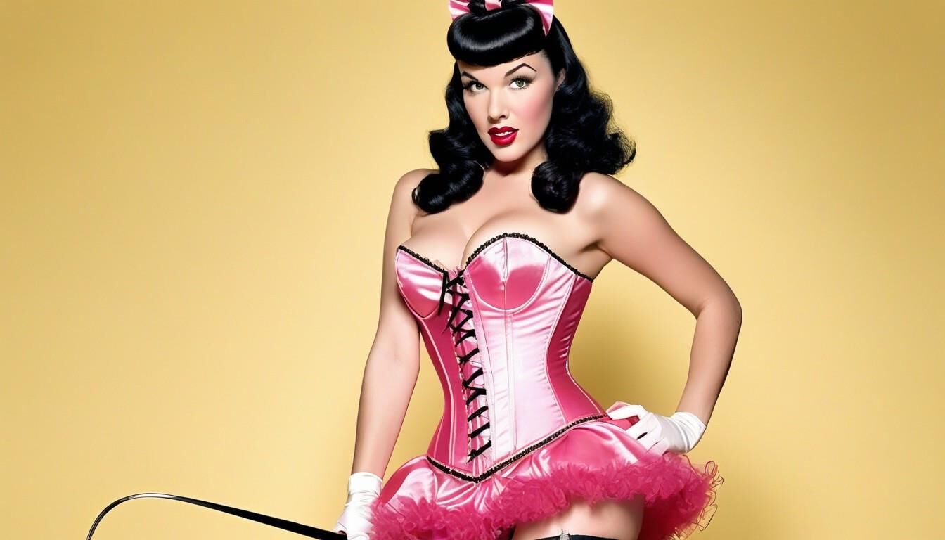 Betty Page in Corsets - AI