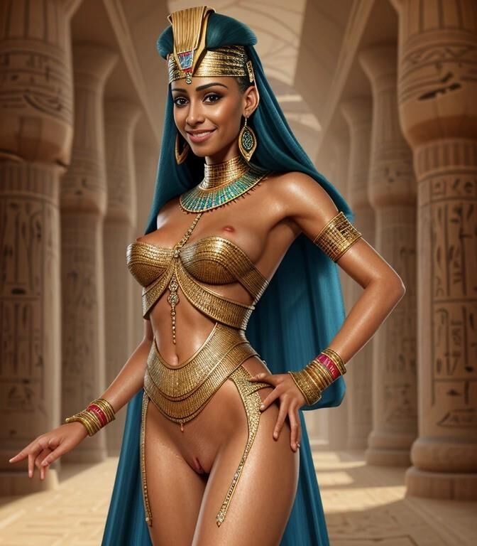 Beautiful egyptian princess