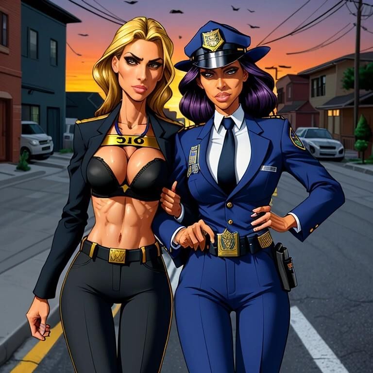 AI Generated - ACAB - All Cops Are Bimbos