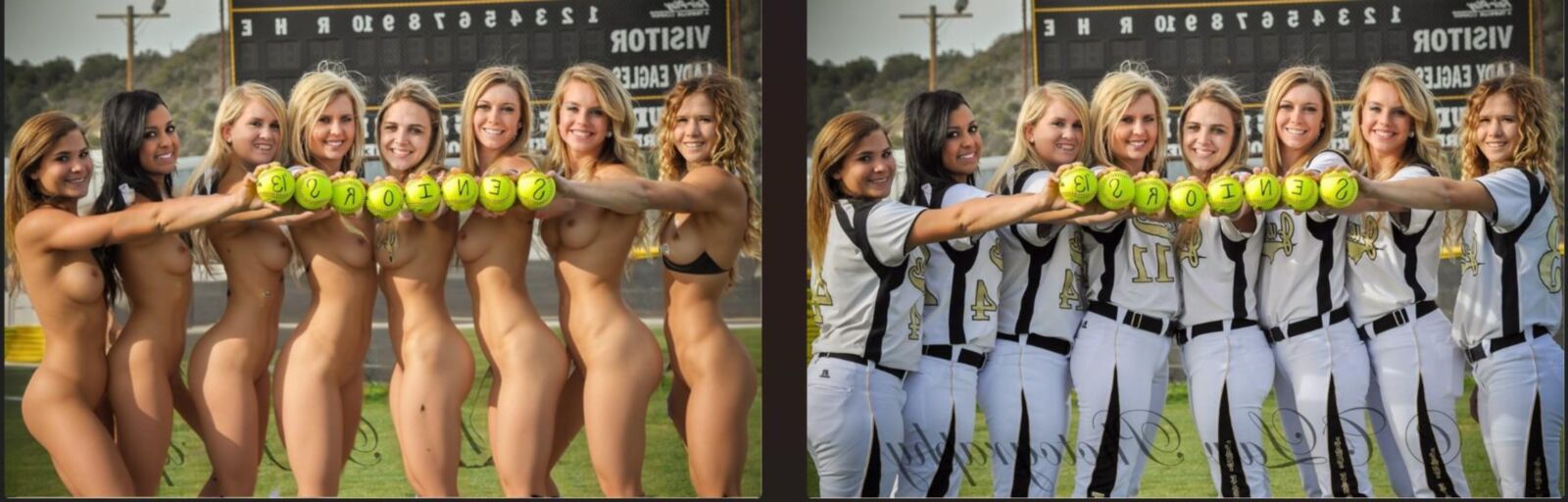 Female Sports, Should they be in Lingerie or nude?