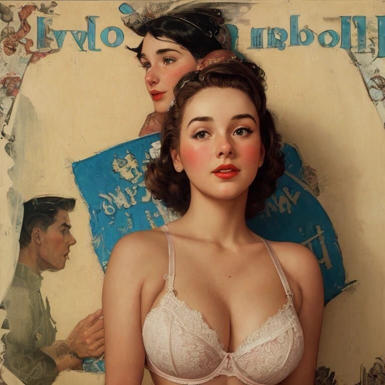 AI - Normal Rockwell's Naughty Paintings