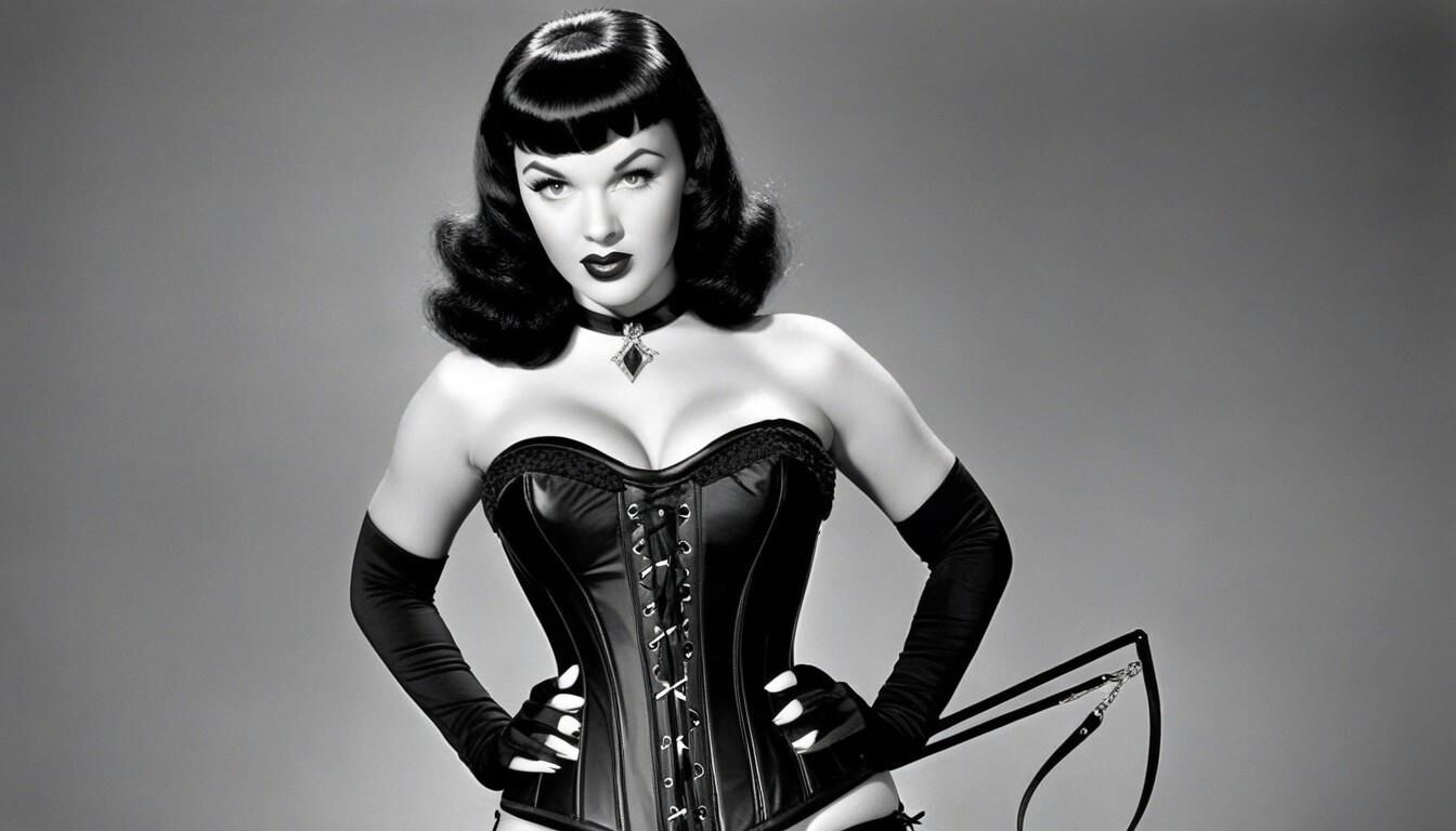 Betty Page in Corsets - AI