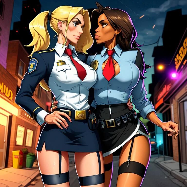 AI Generated - ACAB - All Cops Are Bimbos