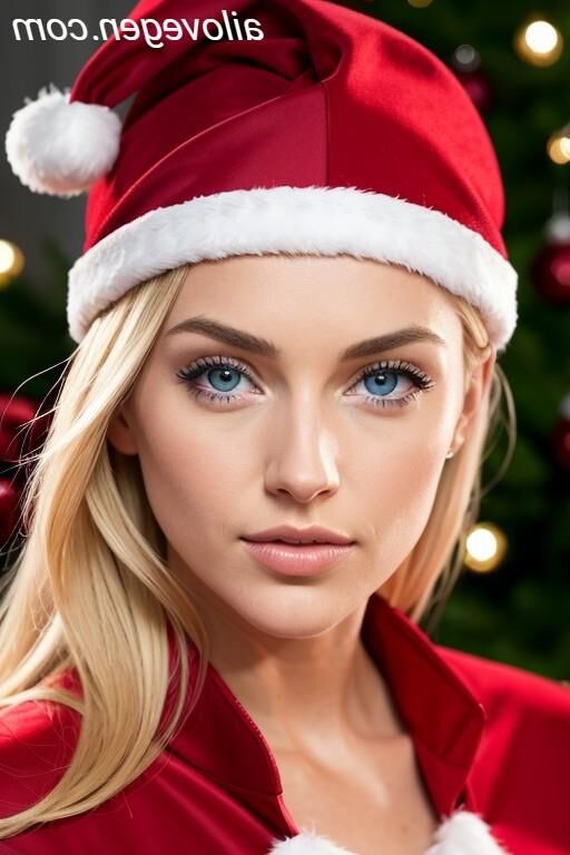 Blondie Santa