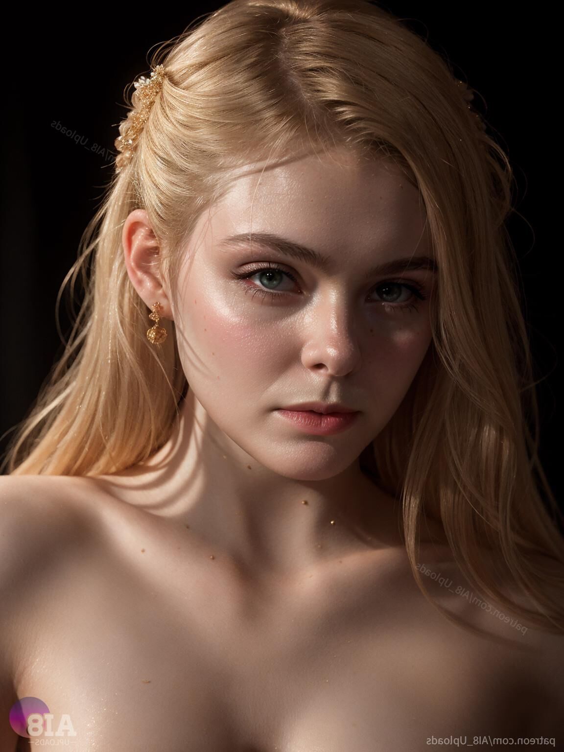 AI Elle Fanning #Neighborhood Sweetheart