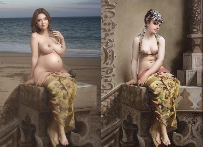 AI remasters classic nude pictures