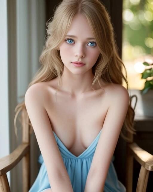 アン - 角質の農場の女の子