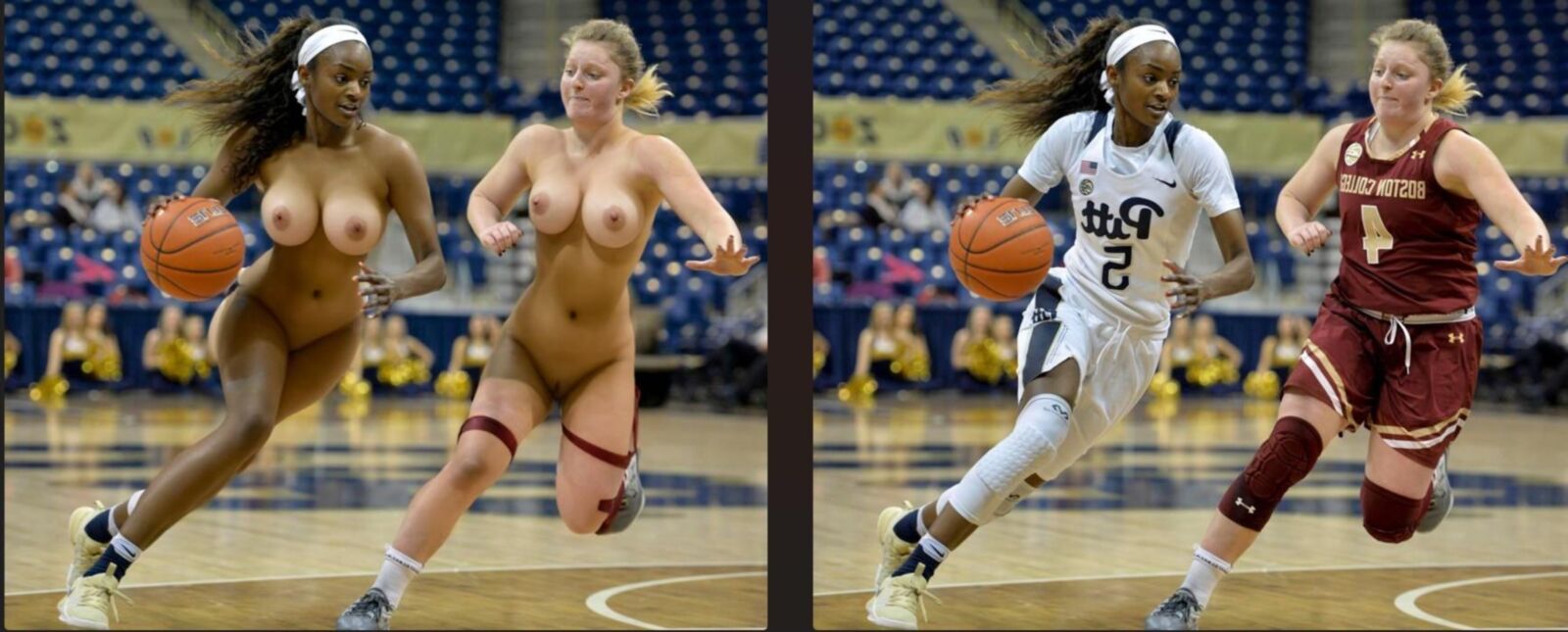 Female Sports, Should they be in Lingerie or nude?