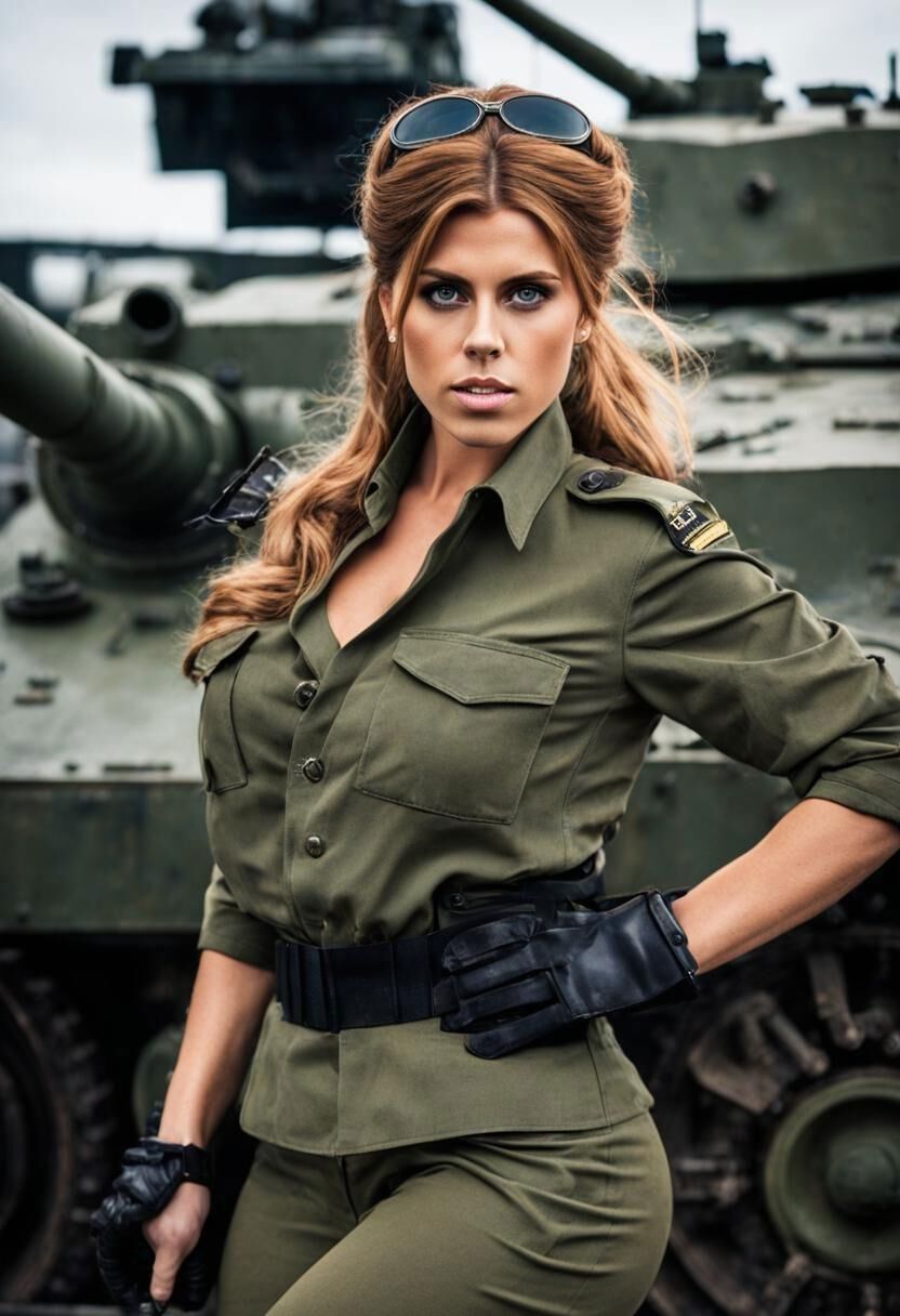 Prinzessin Beatrice – Sexy Army Girl