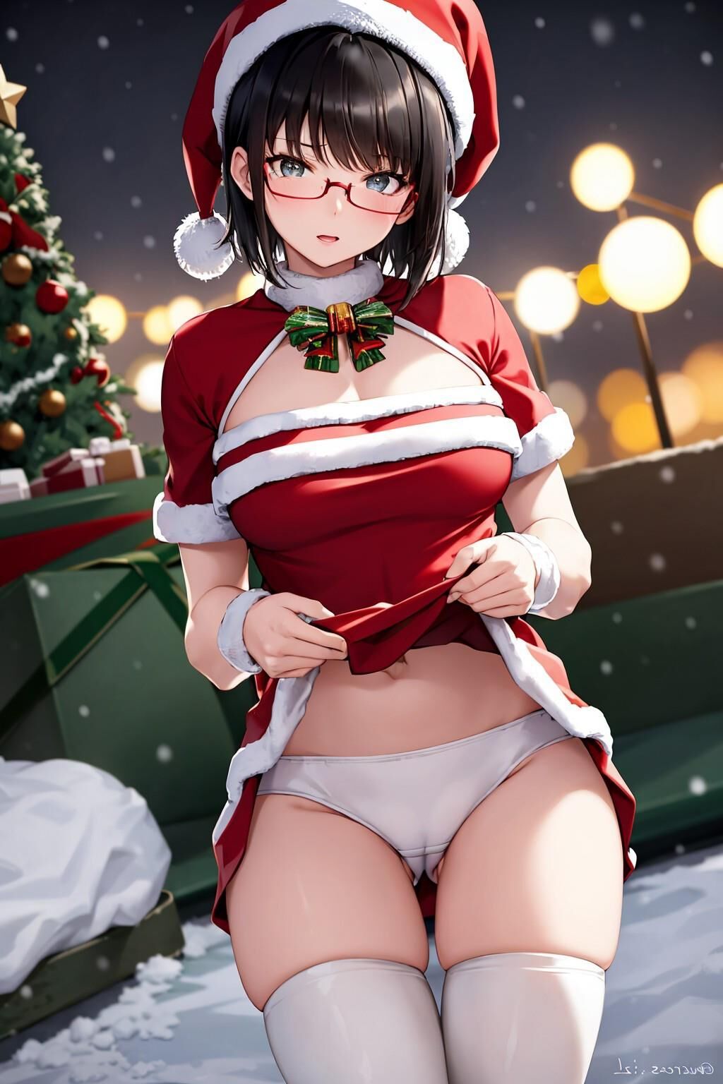 (AI Generated Hentai) Joyeux Noël de Kinkiyo !