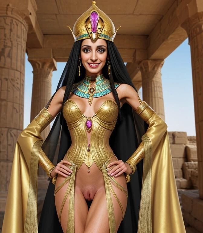 Beautiful egyptian princess